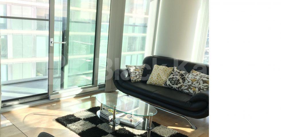 			UNDER OFFER, 2 Bedroom, 1 bath, 1 reception Apartment			 Landmark West Tower. Marsh Wall,, Canary Wharf